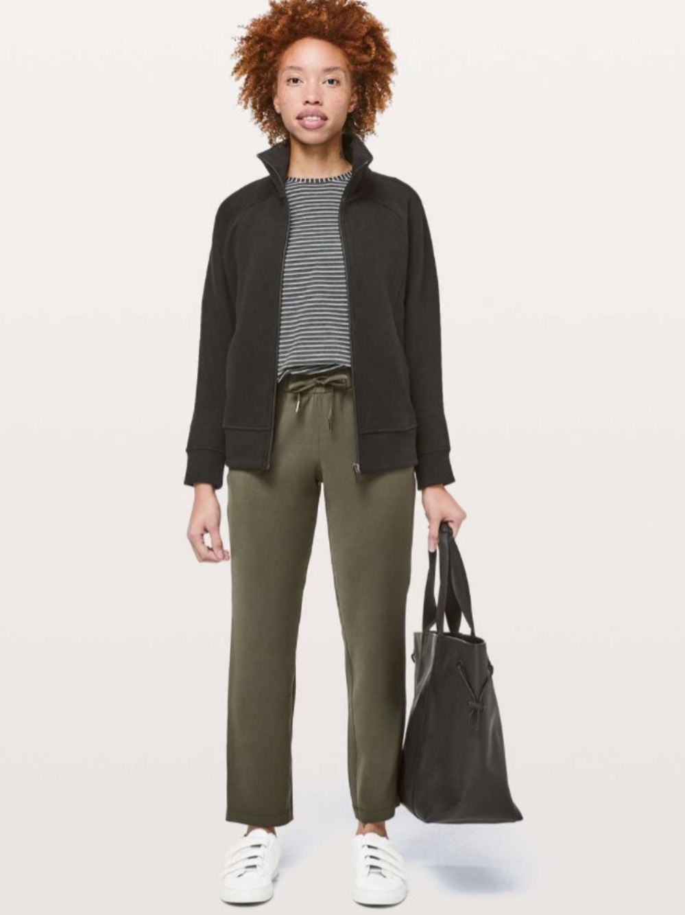 Lululemon Olive Green On The Fly Pant Woven 12 - Picture 2 of 16